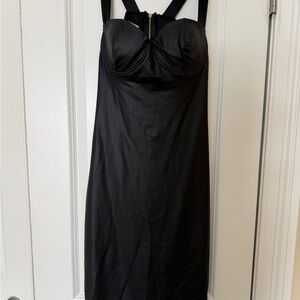 Elegant Black Sleeveless Dress